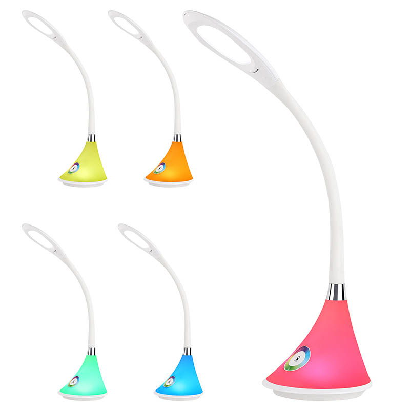 Dragonfly LED Desk Lamp med RGB -base