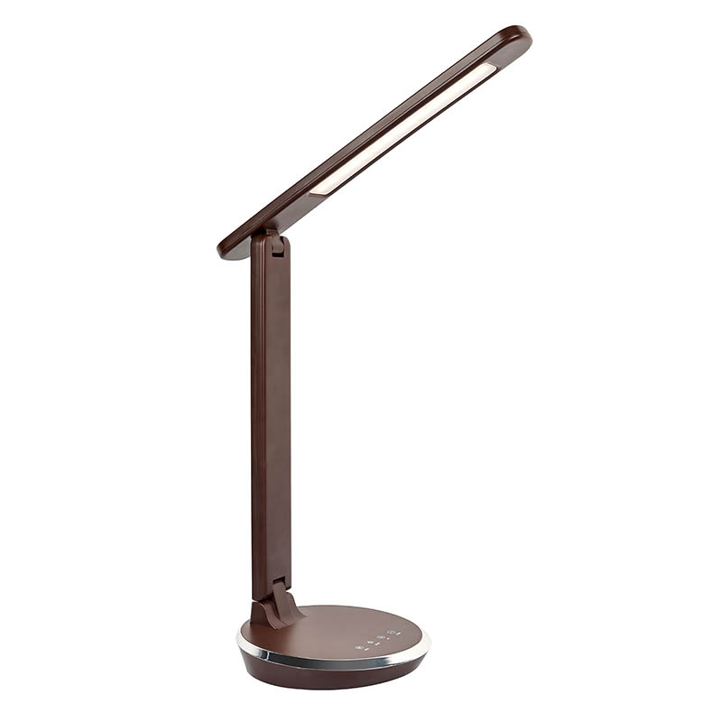 LED -skrivebordslampe med USB -portlader
