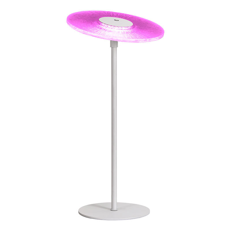 Moderne LED-bordlampe med RGB-skjerm