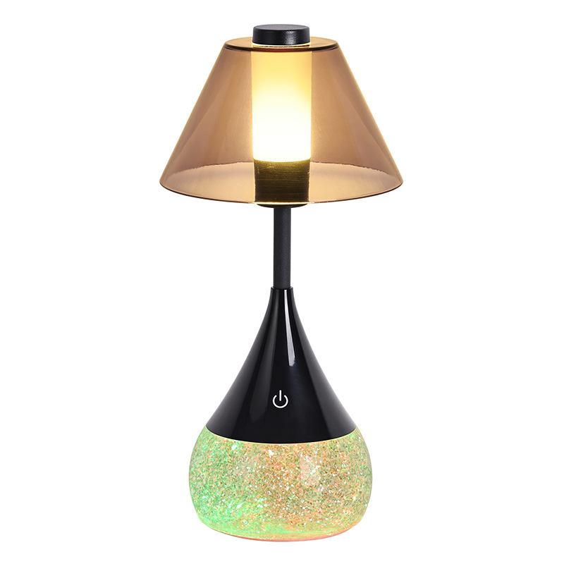 Mushroom Flow Lampe med Dynamic Liquid Base