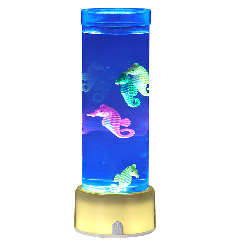 RGB-fargeskiftende Seahorse Dekorativ Lampe