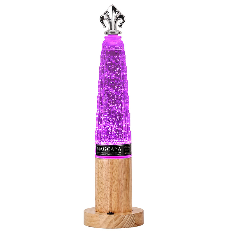 Tårnskjerm glitter bordlampe